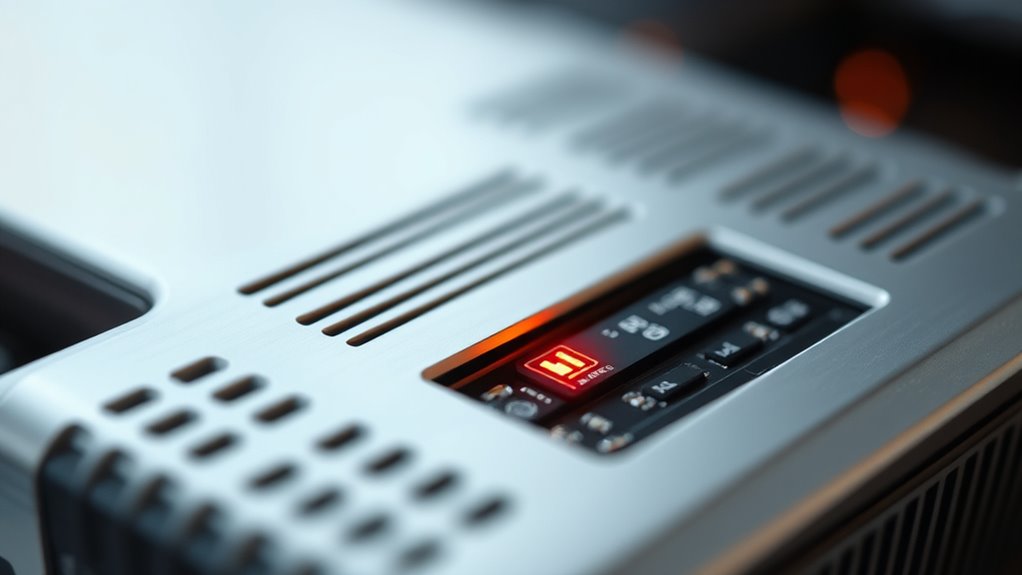 thermal sensors activate safety