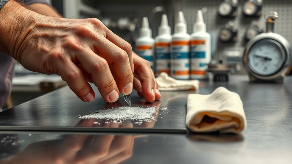 thorough surface preparation matters