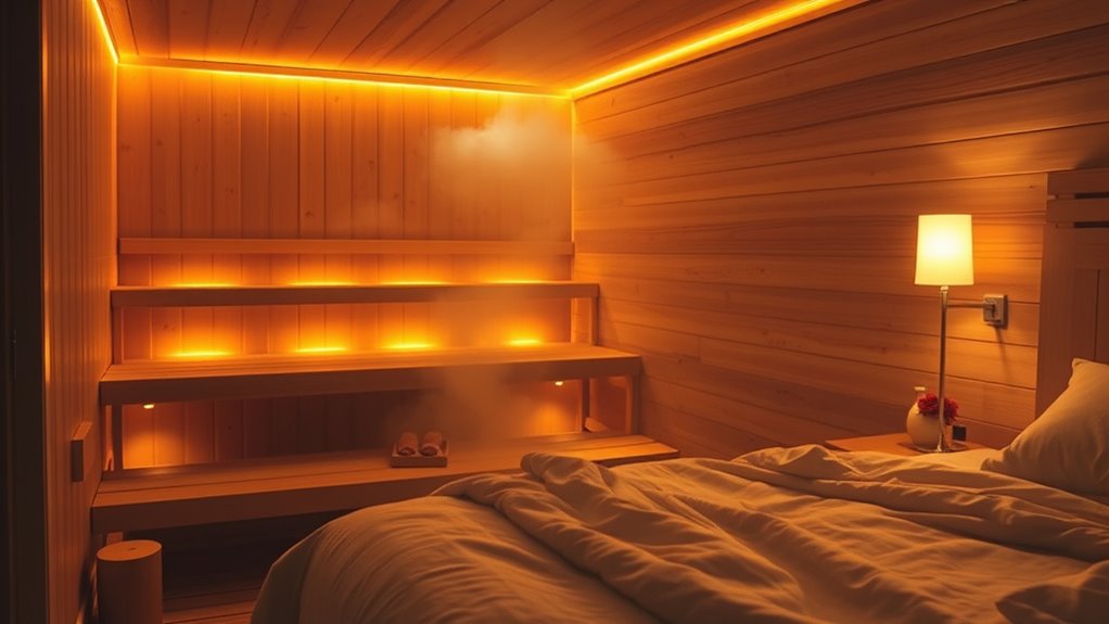 timing sauna for better sleep