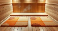 top 4 person sauna mats
