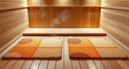 top 4 person sauna mats