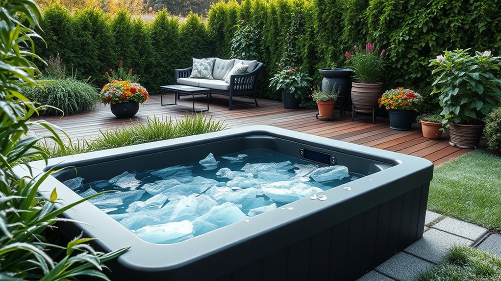 top backyard cold plunge tubs