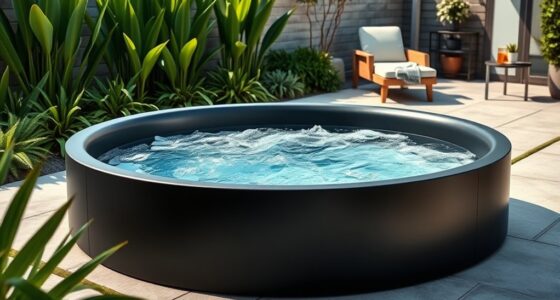 top backyard cold tubs