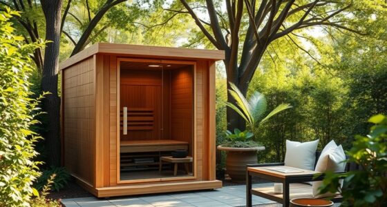 top backyard sauna kits