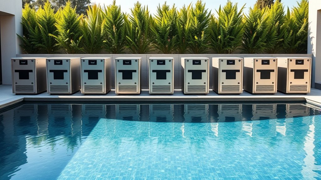 top chill pool cooling options