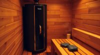 top corner sauna heaters