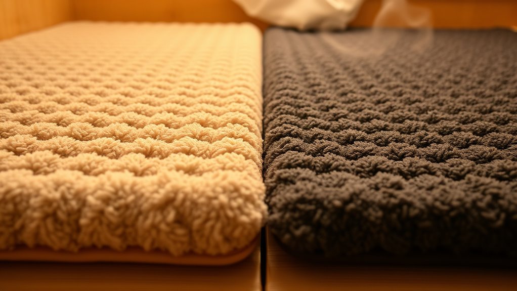 top dual sauna floor mats