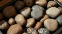 top four person sauna stones