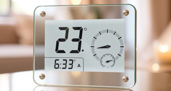 top glass thermometer hygrometers