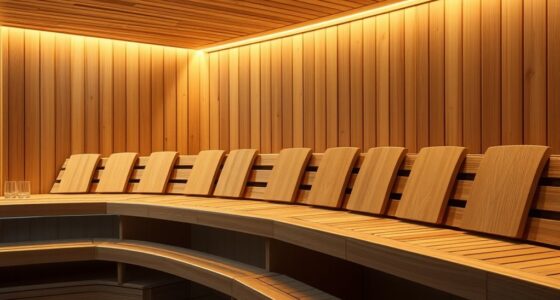 top sauna backrest options