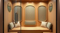 top sauna backrest selections