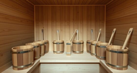 top sauna bucket sets