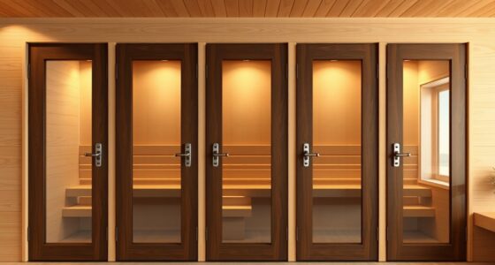 top sauna door selections