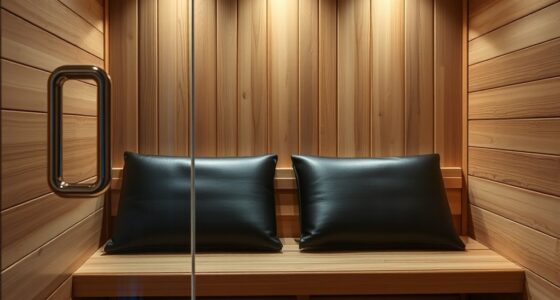 top sauna headrest selection