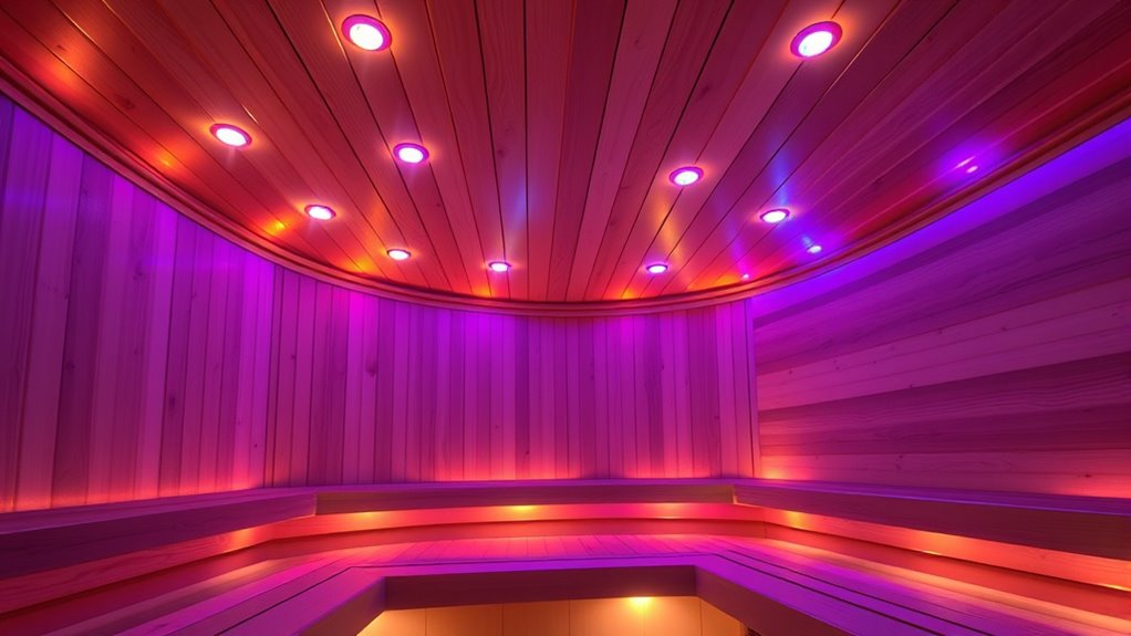 top sauna lighting options