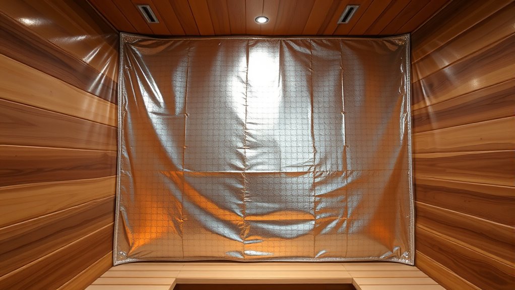 top sauna vapor barriers