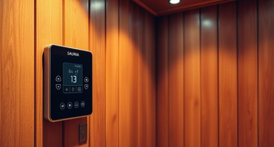 top two person sauna controllers
