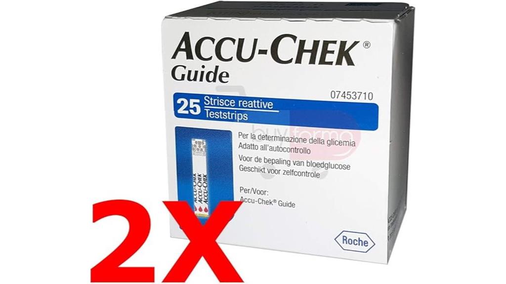 two packs of 25 strips