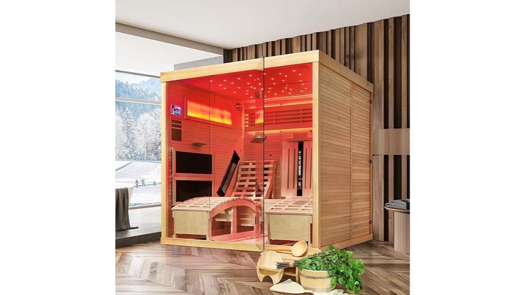 two person infrared sauna