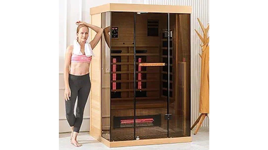 two person infrared sauna