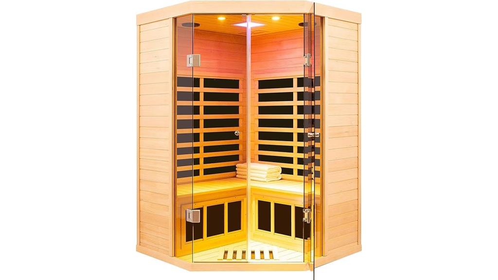 two person infrared sauna