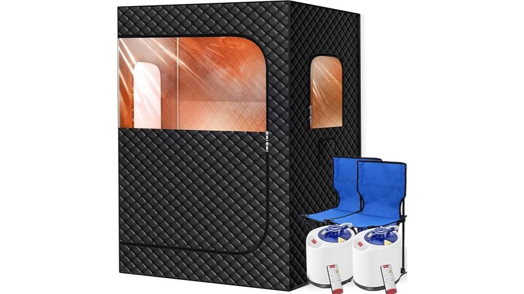 two person portable sauna