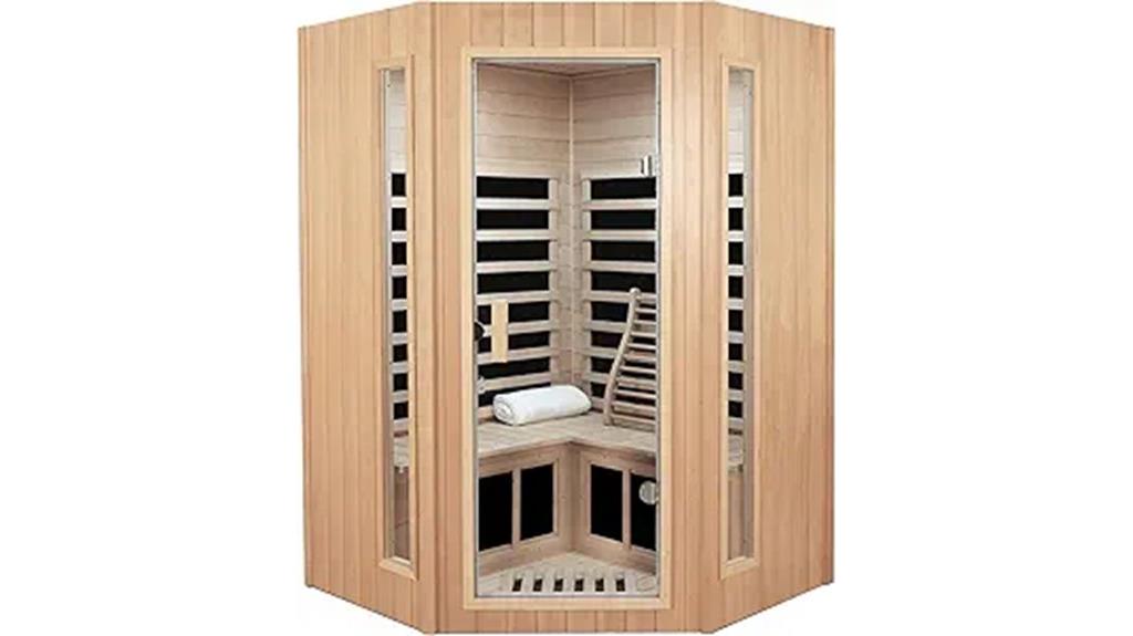 two to three person sauna
