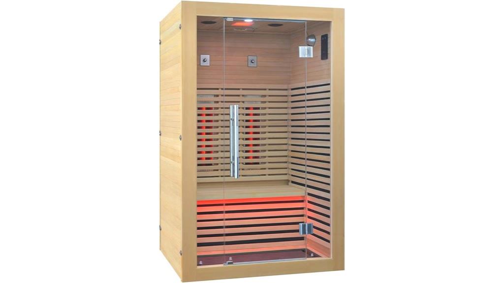 two to three person sauna