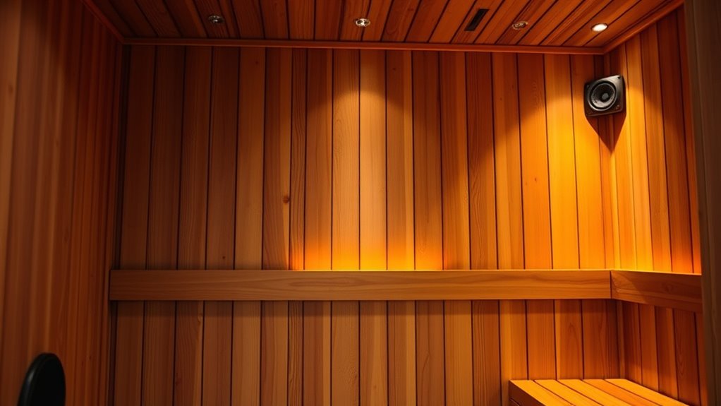 unseen sauna sound expenses