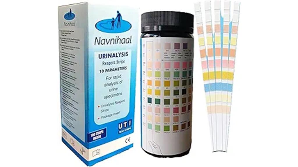 urine test strips pack