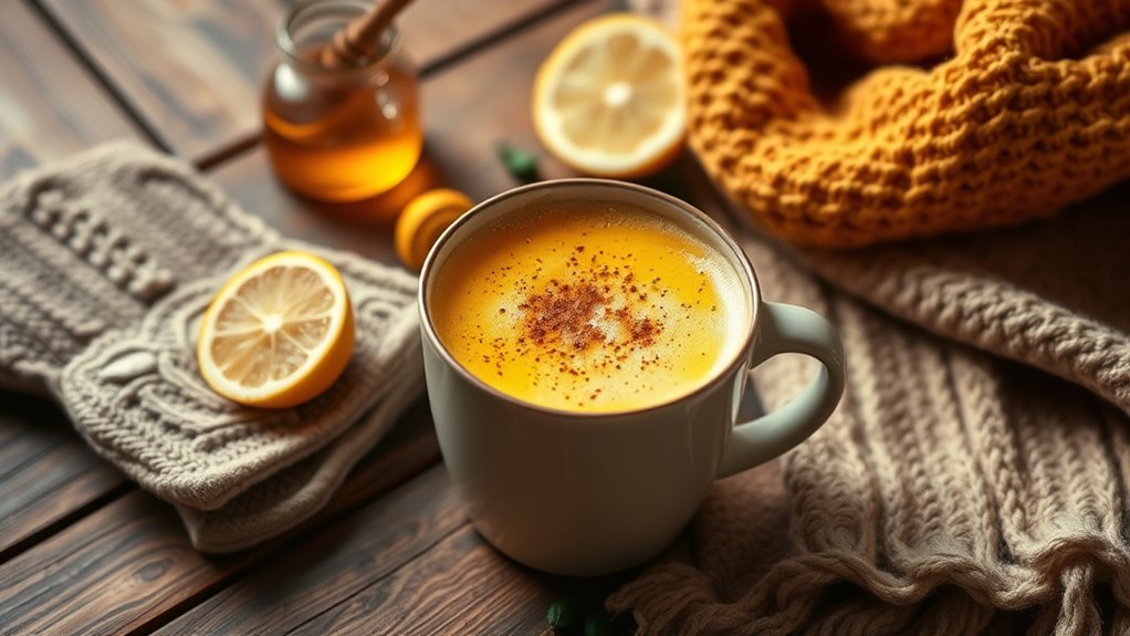 warm drinks aid recovery