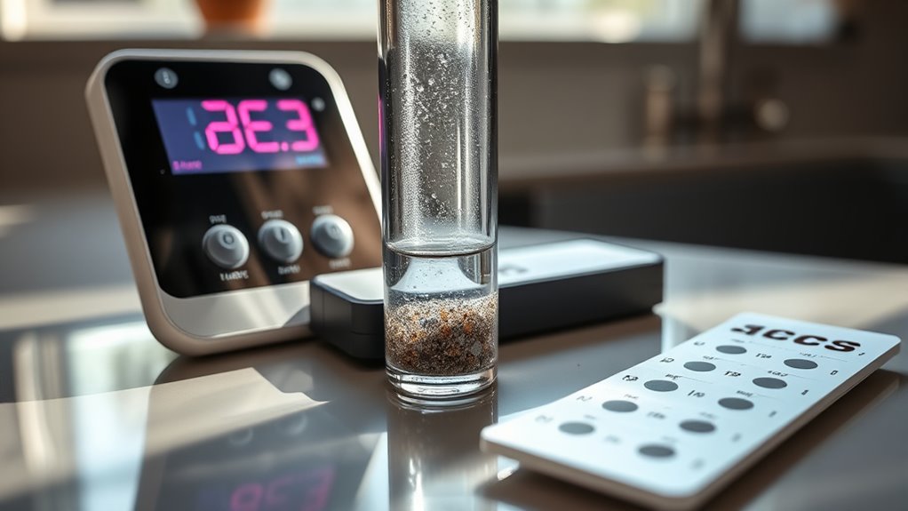 water hardness mineral levels
