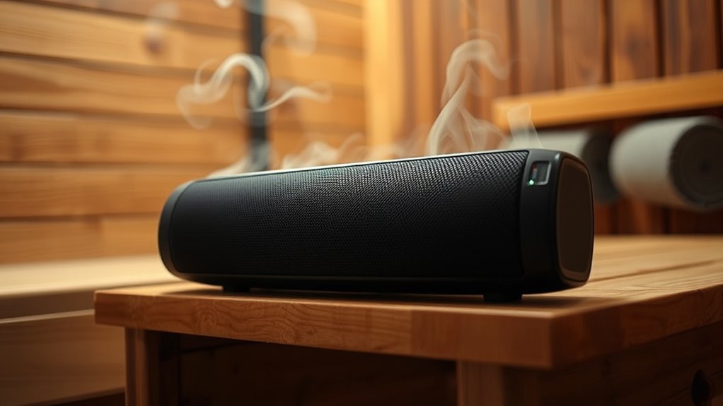 waterproof bluetooth sauna speakers