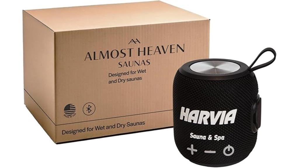 waterproof portable sauna speaker
