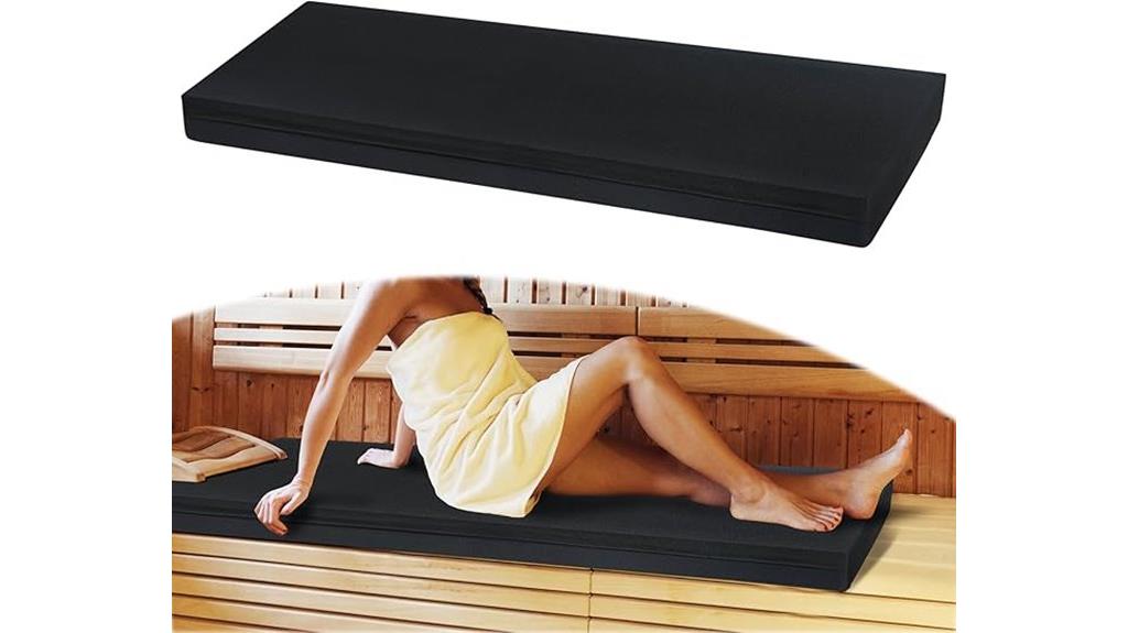 waterproof sauna seat cushion