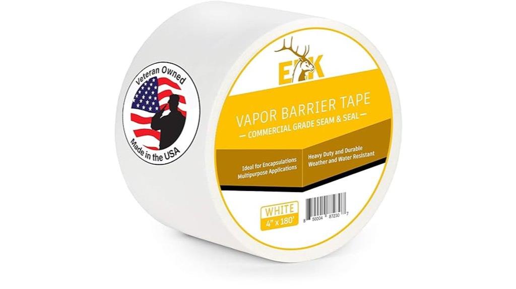 waterproof vapor barrier tape
