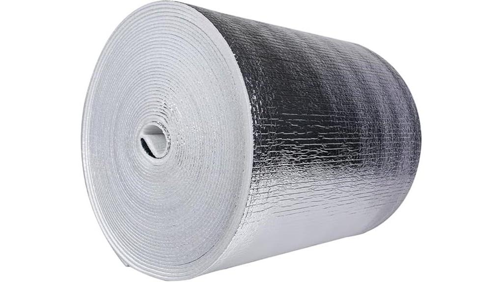 white foam core roll