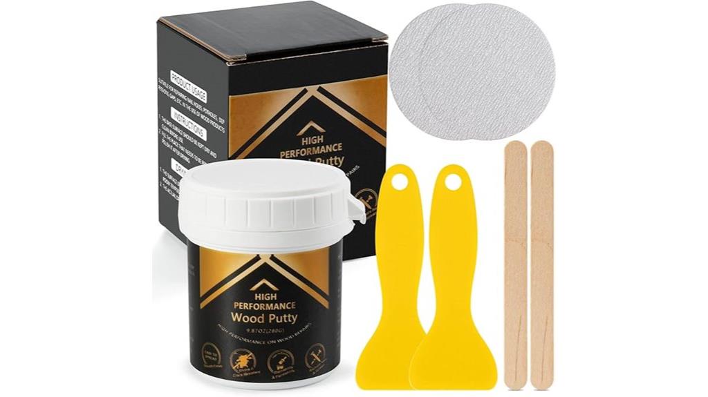 white wood filler