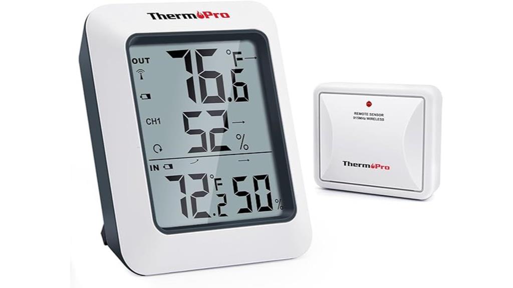 wireless digital hygrometer thermometer