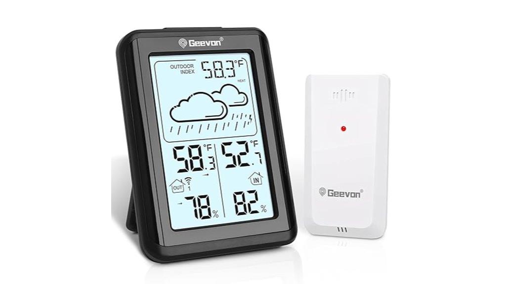 wireless indoor outdoor thermometer