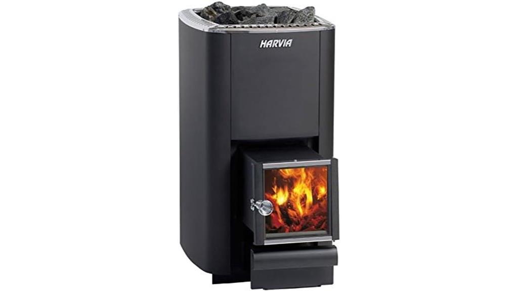 wood burning sauna heater