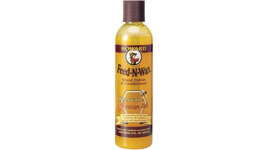 wood polish with orange
