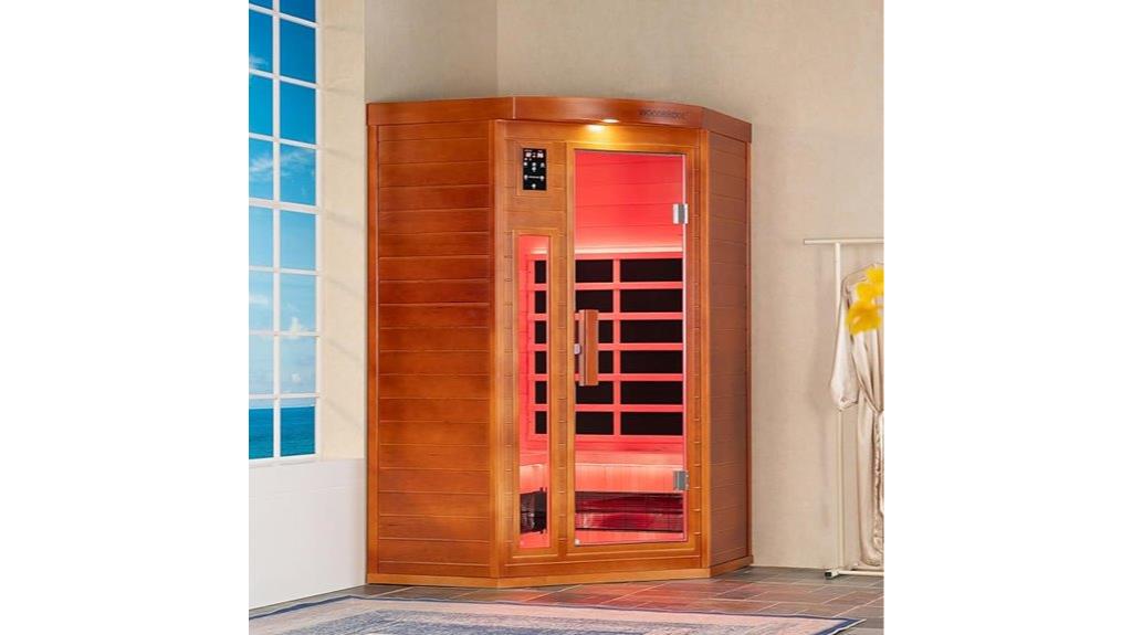 woodbridge 2 person infrared sauna