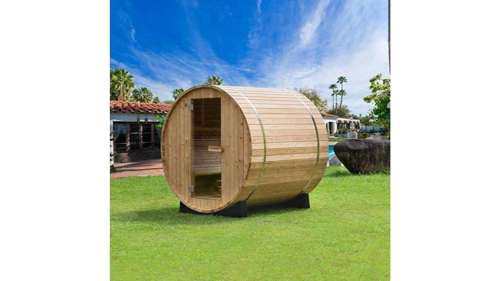 woodbridge outdoor sauna kit