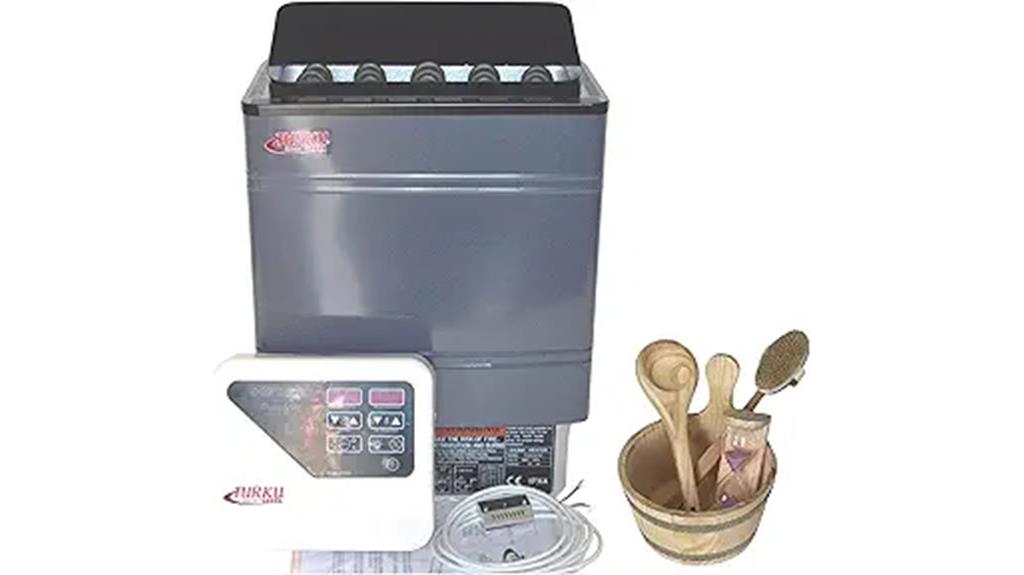 9kw sauna stove with controller