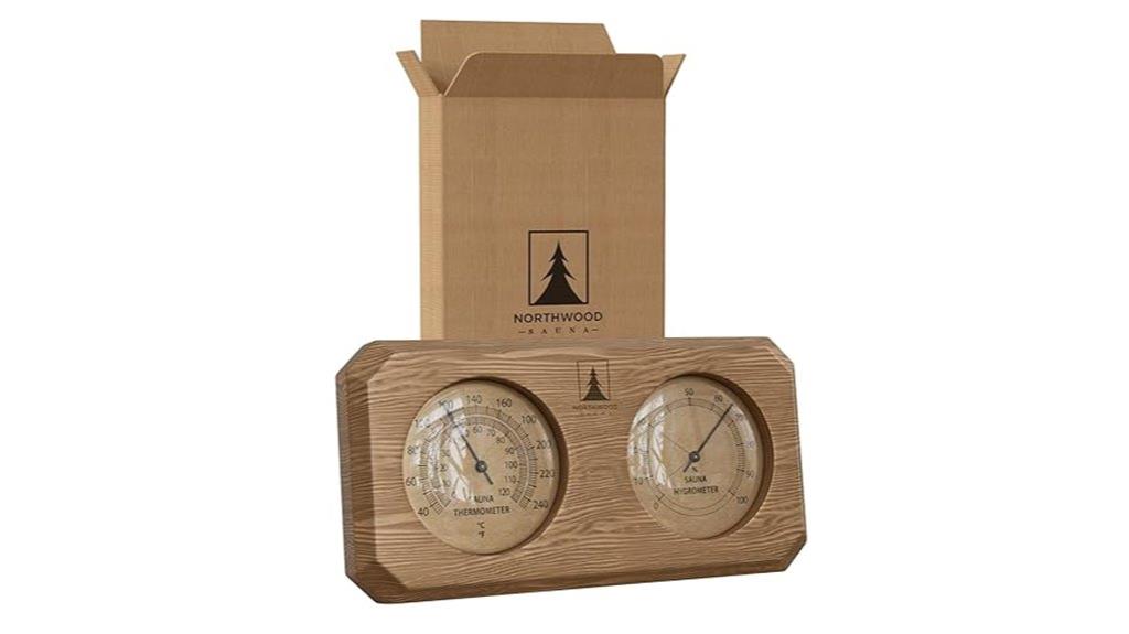 combined sauna temperature monitor