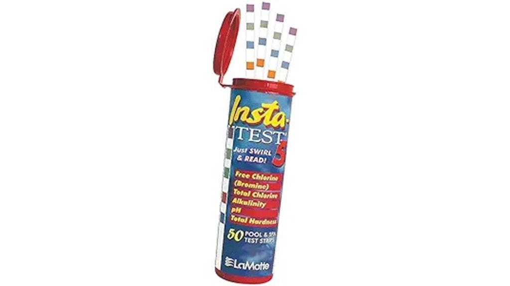 five parameter test strips