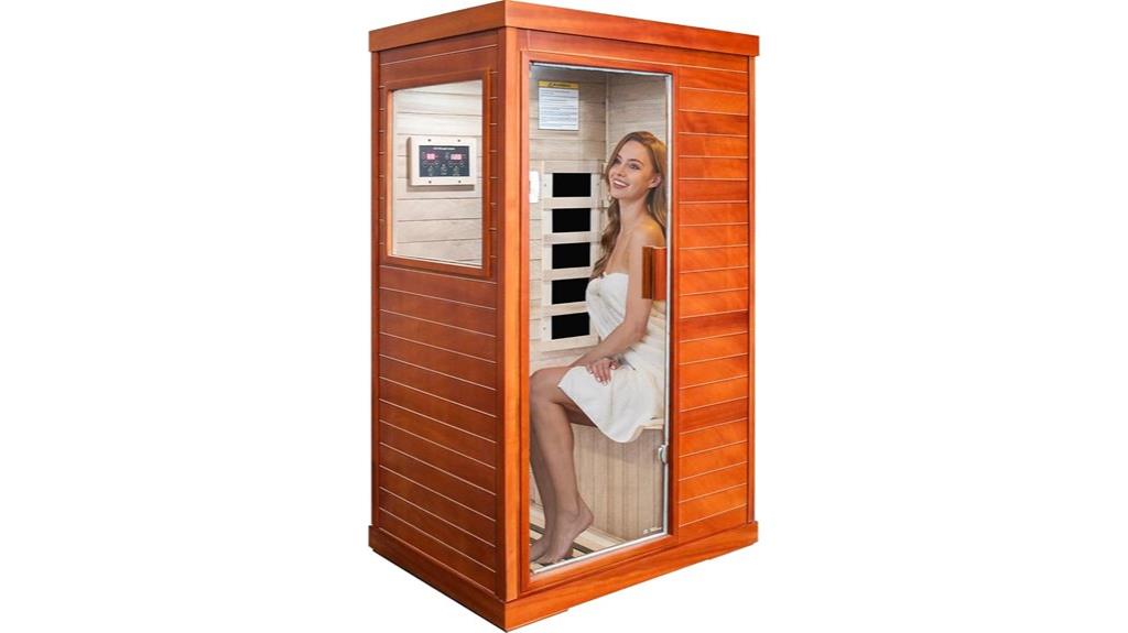 home sauna with bluetooth