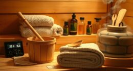 sauna accessories for relaxation
