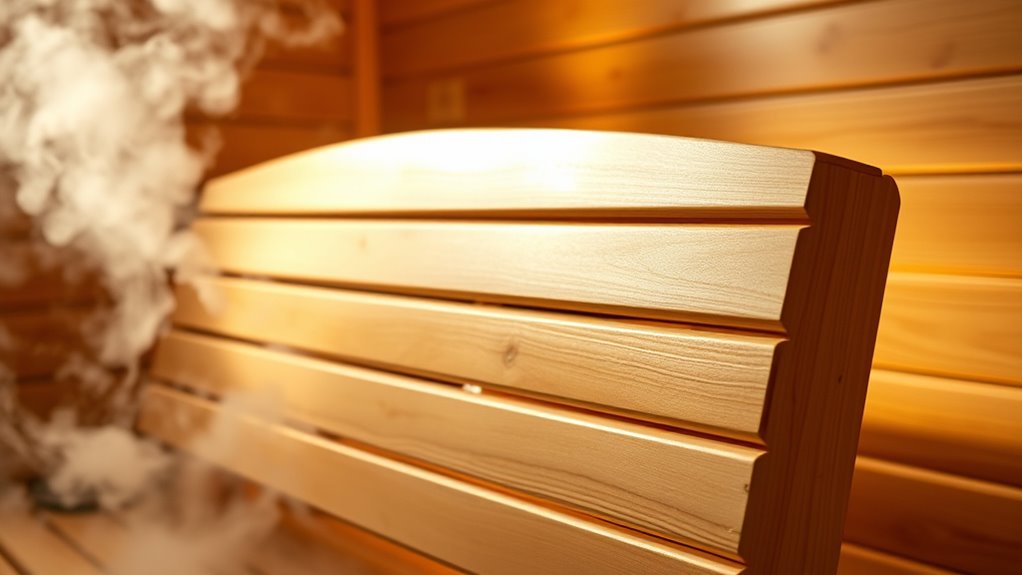 sauna backrest selection factors